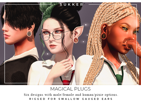 Second Life Marketplace - Sukker - Magical Plugs